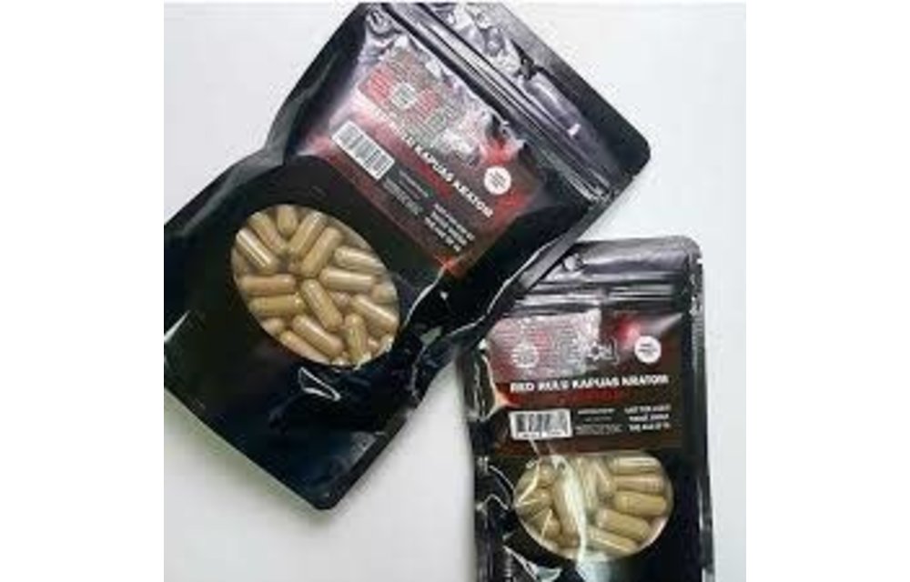 Earth - Kratom Capsules Red Hulu 300ct