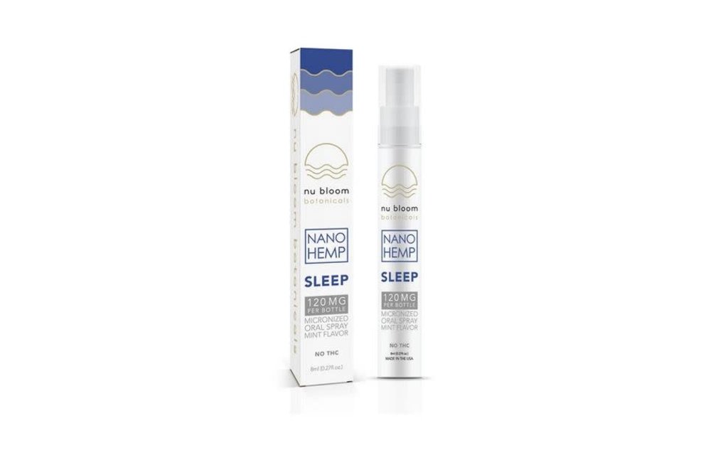 Nu Bloom Organics - CBD Tincture Oral Spray 120mg Sleep