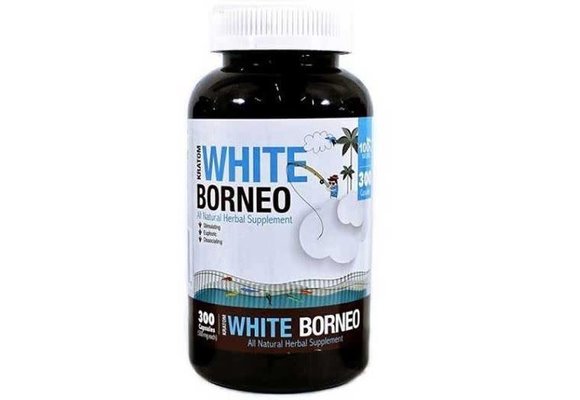 Bumble Bee - Kratom Capsule White Vein Borneo 300ct