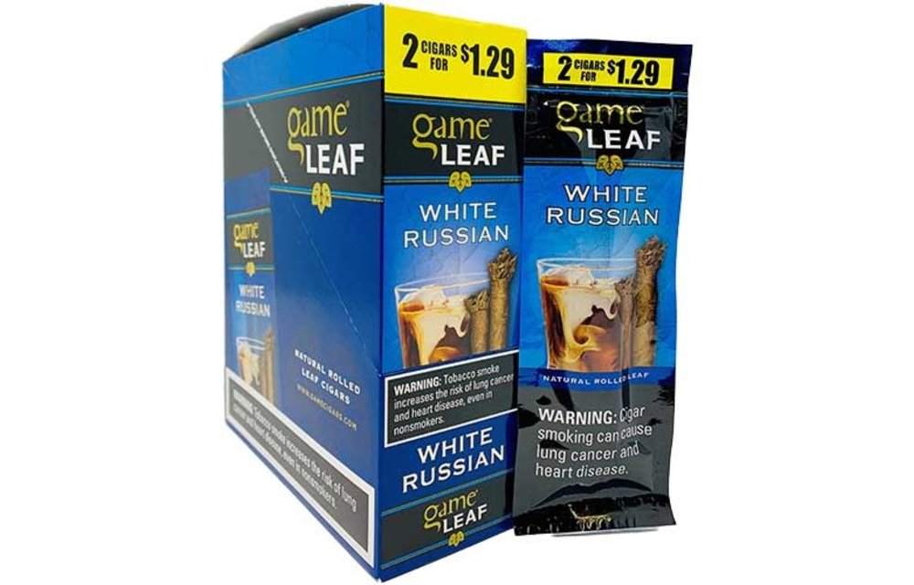Game - Blunt Wraps Leaf White Russian