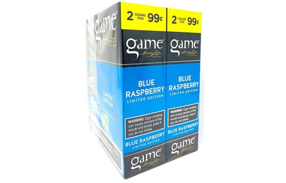 Game - Blunt Wraps Cigar Blue Raspberry