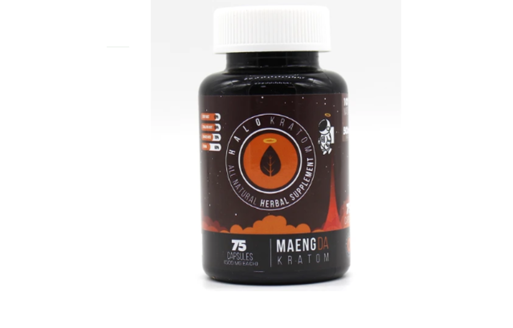 Halo - Kratom Capsule Maeng Da 75ct