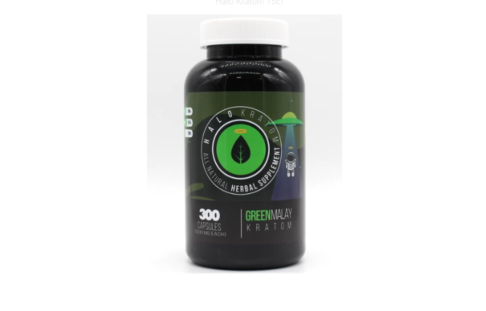 Halo - Kratom Capsule Green Malay 300ct