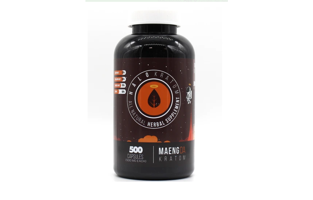 Halo - Kratom Capsule Maeng Da 500ct