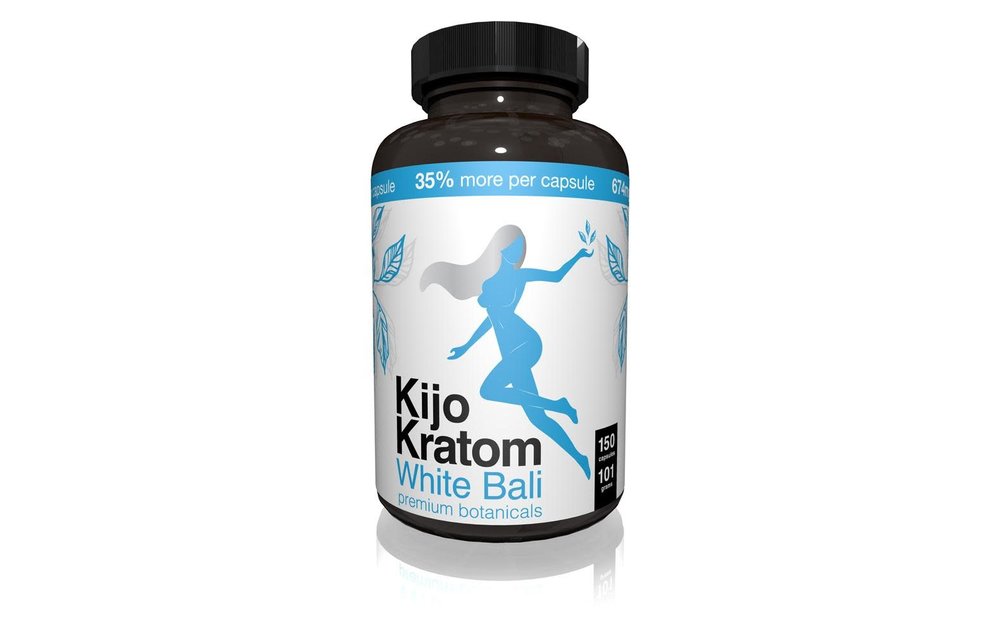 Kijo - Kratom Capsule White Bali 150ct
