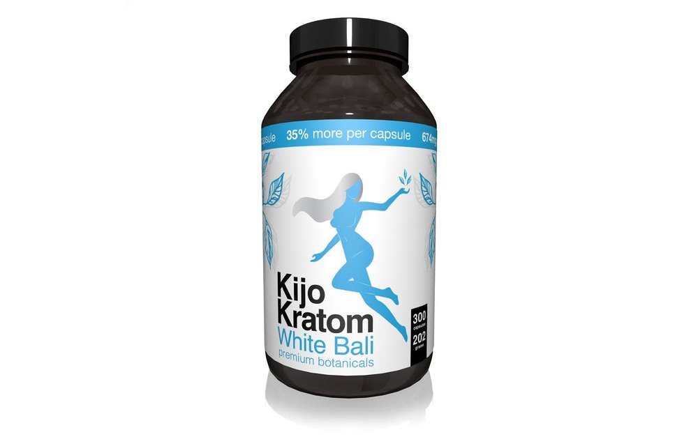 Kijo - Kratom Capsule White Bali 300ct