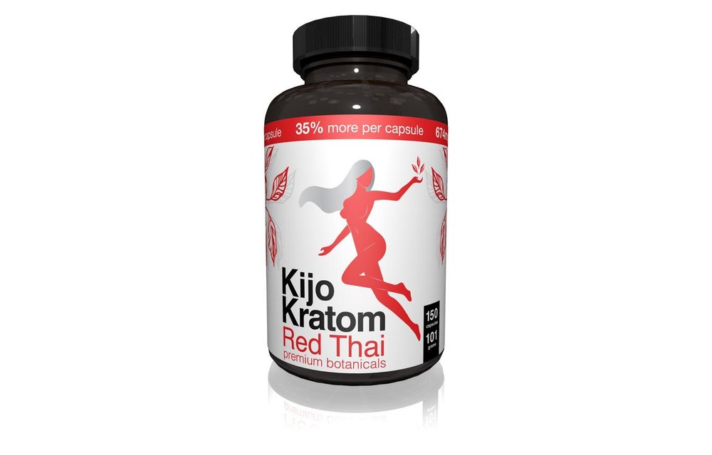 Kijo - Kratom Capsule Red Thai 150ct