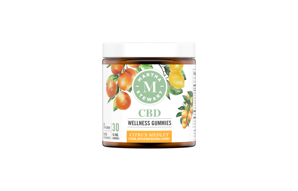 Martha Stewart - CBD Edible Gummies Citrus Medley 300mg 30ct