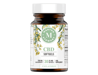 Martha Stewart - CBD Capsule Soft Gels Unflavored 30ct 750mg