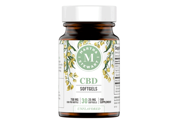 Martha Stewart - CBD Capsule Soft Gels Unflavored 30ct 750mg
