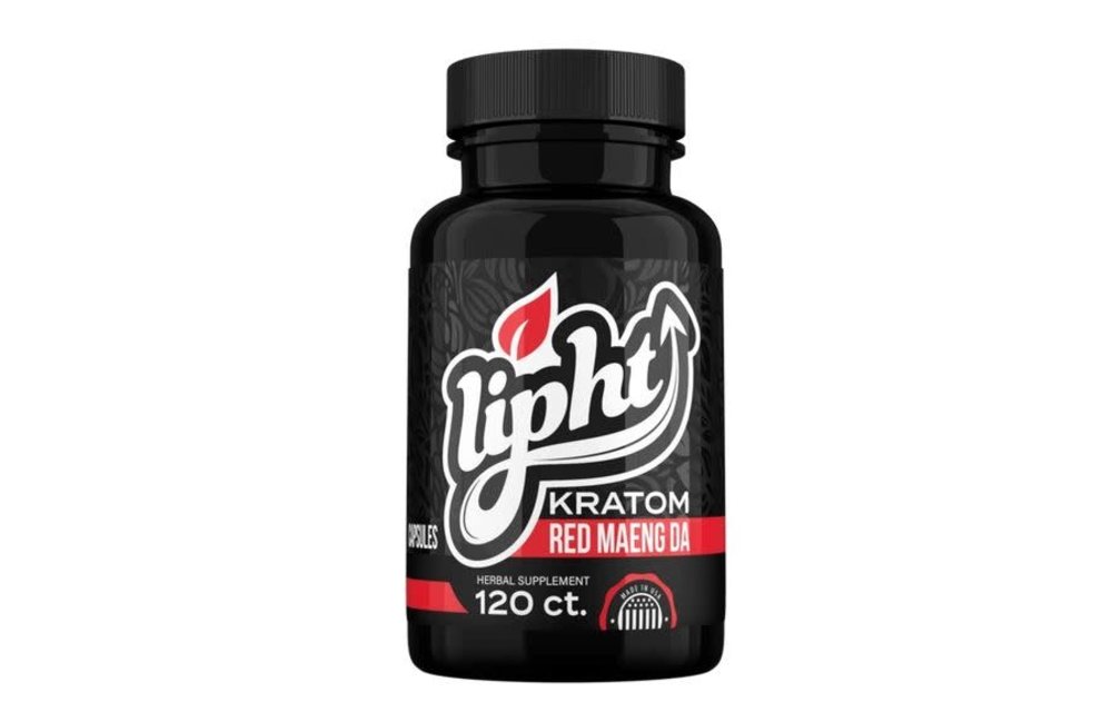 Lipht - Kratom Capsule Red Maeng Da 120ct