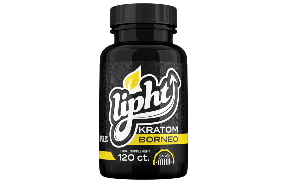 Lipht - Kratom Capsule Borneo 120ct