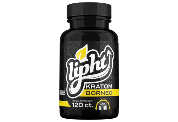 Lipht - Kratom Capsule Borneo 120ct