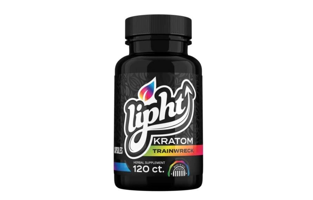 Lipht - Kratom Capsule Trainwreck 120ct