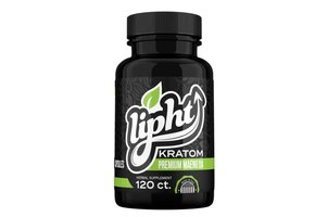 Lipht - Kratom Capsule Premium Maeng Da 120ct