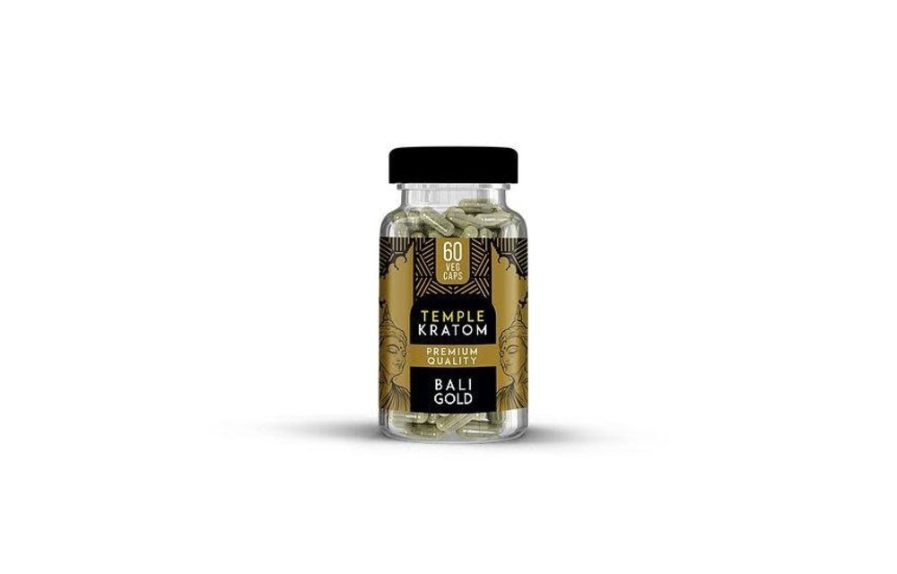 Temple - Kratom Capsule Bali Gold 60ct