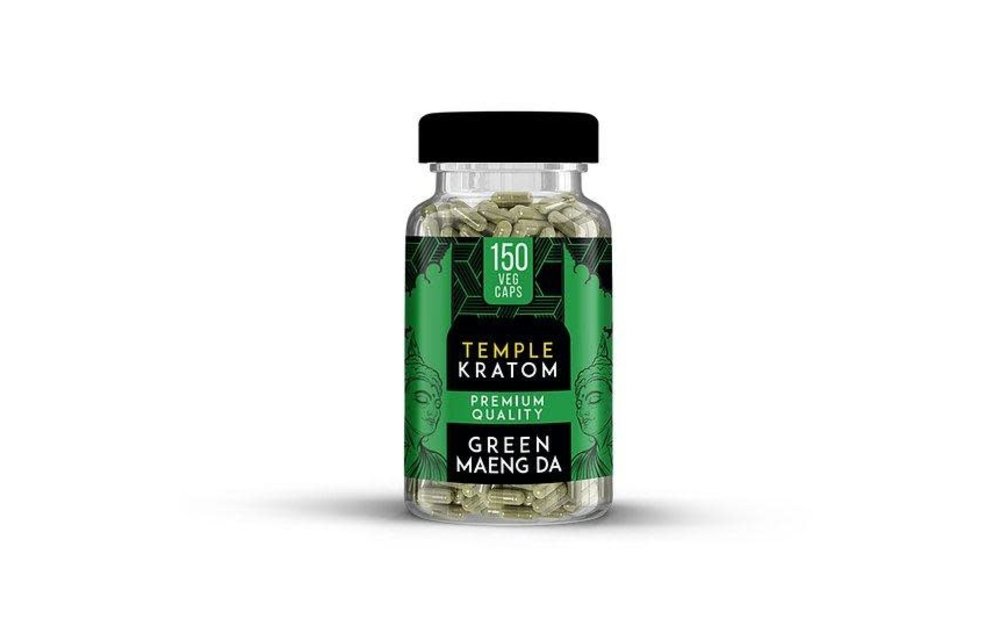 Temple - Kratom Capsule Green Maeng Da 150ct
