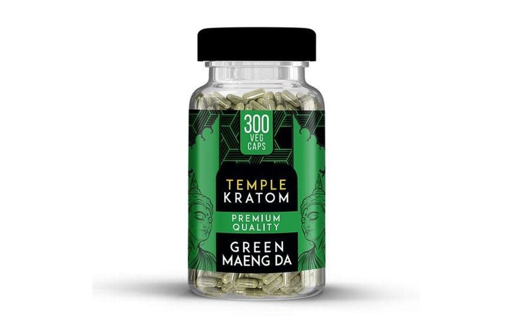 Temple - Kratom Green Maeng Da 300ct