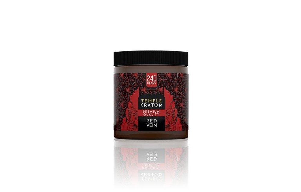 Temple - Kratom Powder Red Vein 240g