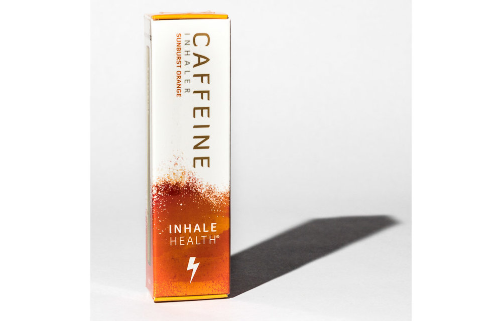 Inhale Health - Disposable Vape Pen No Nicotine Caffeine Sunburst Orange