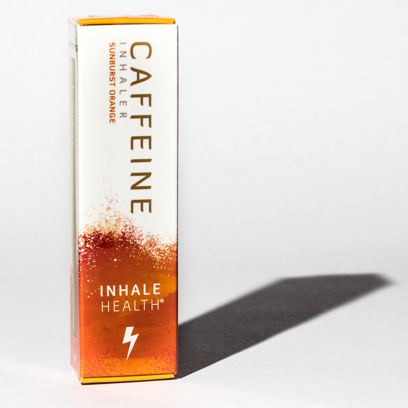 Inhale Health - Disposable Vape Pen No Nicotine Caffeine Sunburst Orange