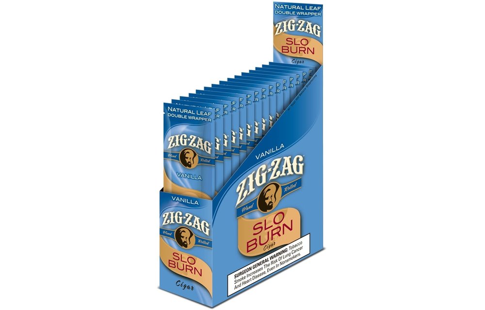 Zig Zag - Blunt Wraps Slo Burn Vanilla BOX