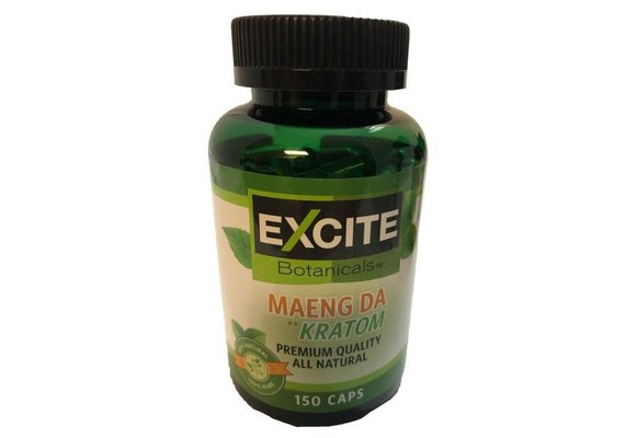 Excite Botanicals - Kratom Capsule Maeng Da 150ct
