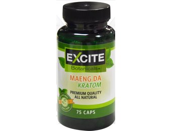 Excite Botanicals - Kratom Capsule Maeng Da 75ct