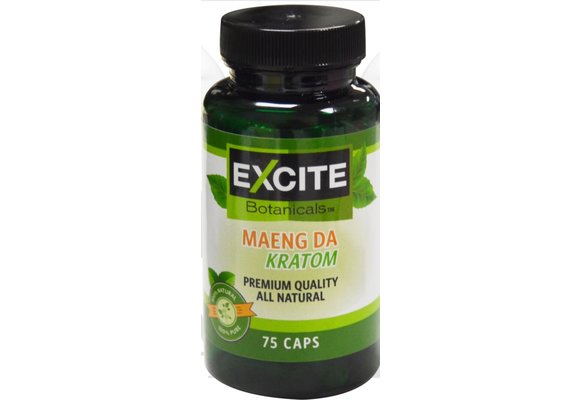 Excite Botanicals - Kratom Capsule Maeng Da 75ct