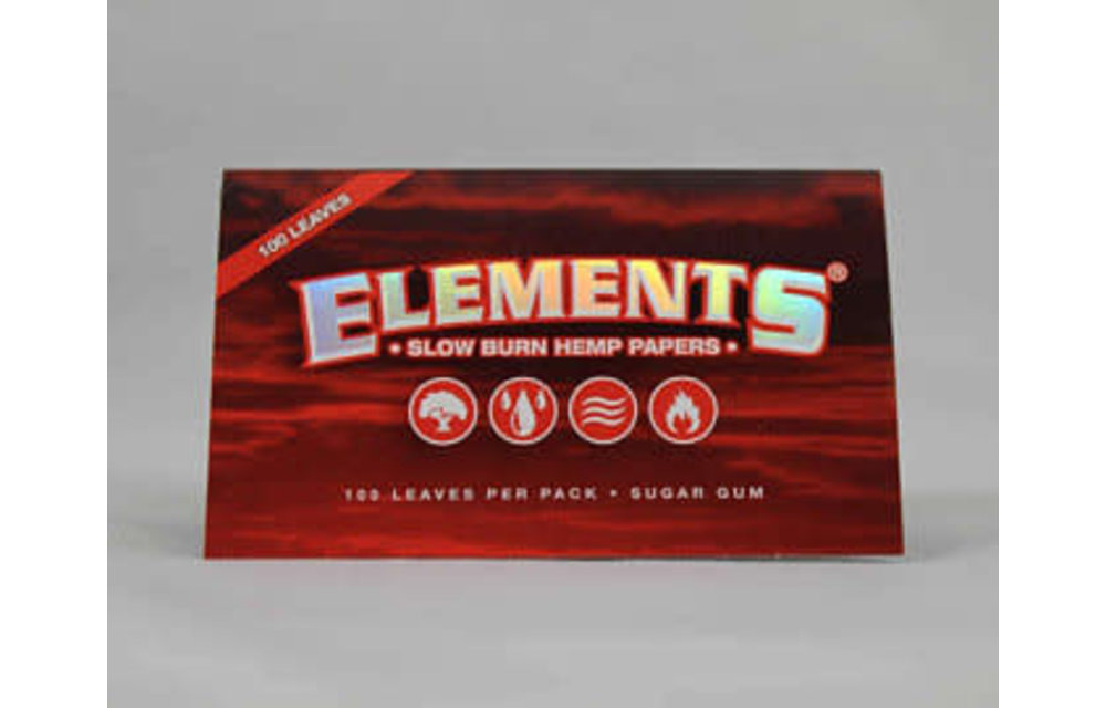Elements - Rolling Paper Slow Burn Hemp Single Wide