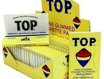 TOP - Fine Gummed Cigarette Rolling Paper
