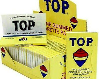 TOP - Fine Gummed Cigarette Rolling Paper