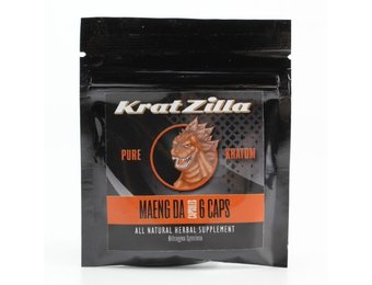 Kratzilla - Kratom Capsule Maeng Da 6ct