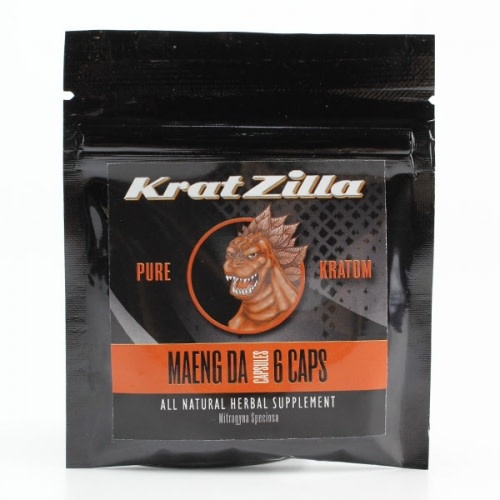 Kratzilla - Kratom Capsule Maeng Da 6ct