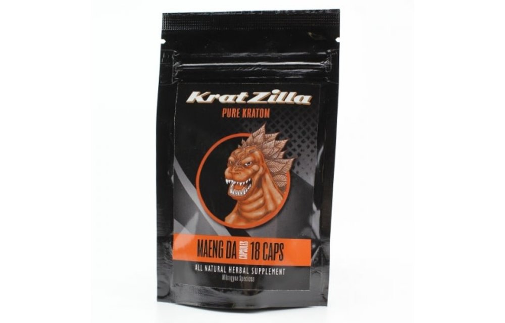 Kratzilla - Kratom Capsule Maeng Da 18ct