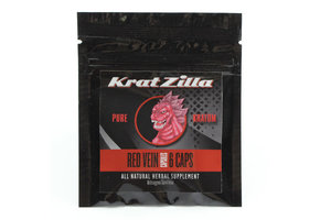 Kratzilla - Kratom Capsule Red Vein 6ct