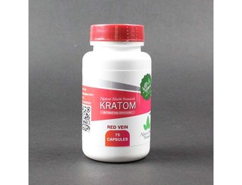 Natural Health Botanicals - Kratom Red Vein Capsule 75ct
