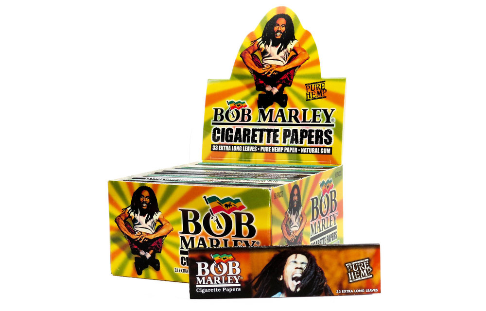 Bob Marley - Rolling Paper Pure Hemp King Size(NOT COMBO PACK)