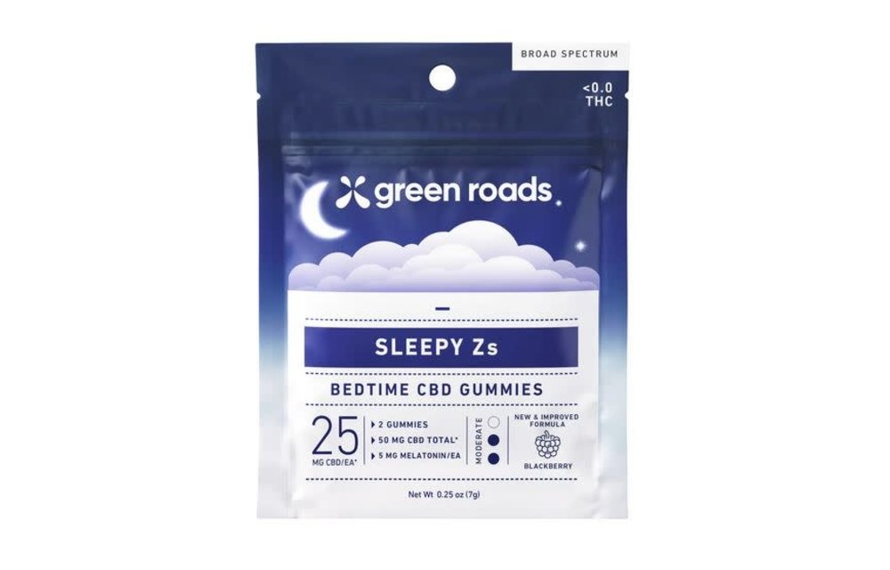 Green Roads - CBD Edible Gummies Sleepy Zs 25mg 2ct
