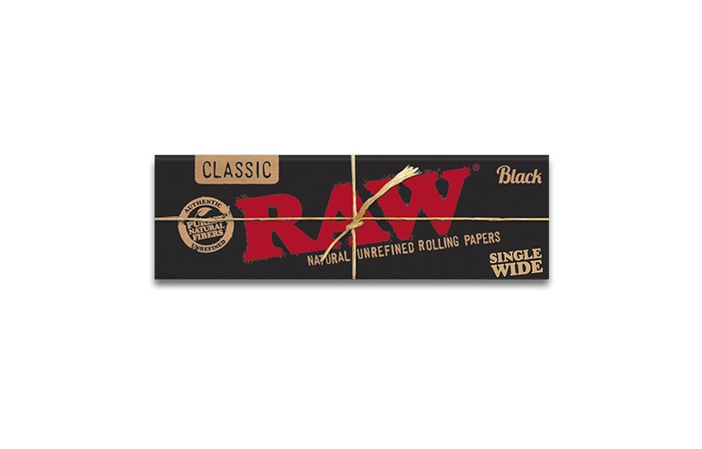 Raw - Rolling Paper Classic Black 1 1/4