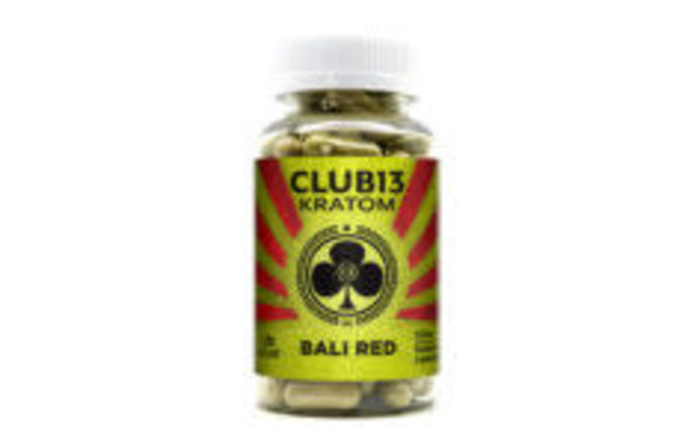 Club 13 - Kratom Capsule Bali Red 25ct