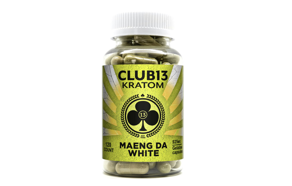 Club 13 - Kratom Capsule Maeng Da White 25ct