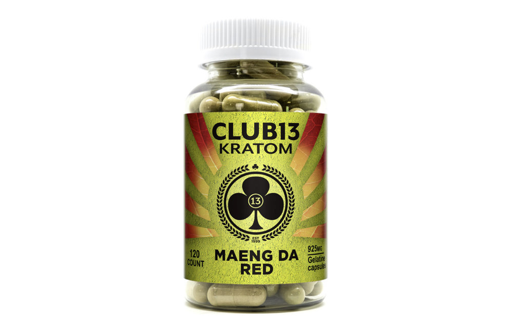 Club 13 - Kratom Capsule Maeng Da Red 50ct