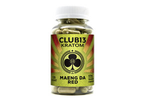 Club 13 - Kratom Capsule Maeng Da Red 120ct