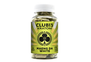 Club 13 -Kratom Capsule Maeng Da White 120ct