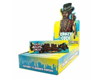 Lion Rolling Circus -  Rolling Paper 1 1/4 Crazy Coco