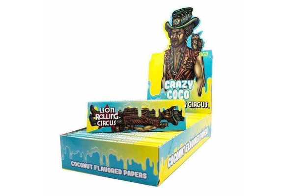 Lion Rolling Circus -  Rolling Paper 1 1/4 Crazy Coco