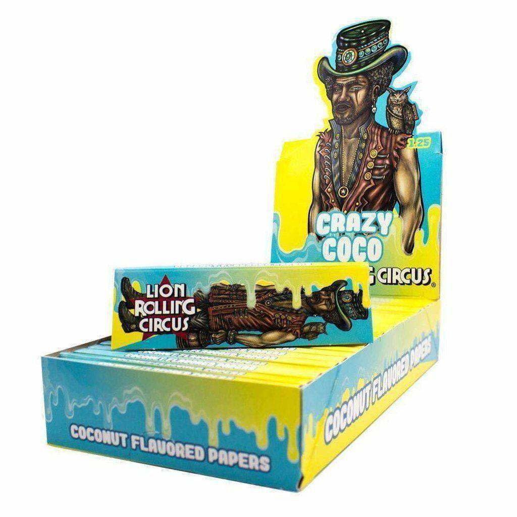 Lion Rolling Circus -  Rolling Paper 1 1/4 Crazy Coco