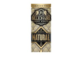 Billionaire - Hemp Wraps Natural Flavor Tobacco Free