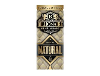 Billionaire - Hemp Wraps Natural Flavor Tobacco Free